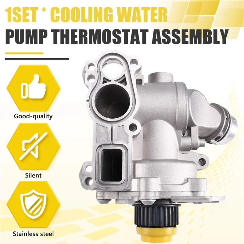 

AS57-06H121026 для VW Passat Golf A4 Q5 TT 1,8 T 2,0 T EA888 насос охлаждающей воды термостат в сборе комплект шайбы ремня