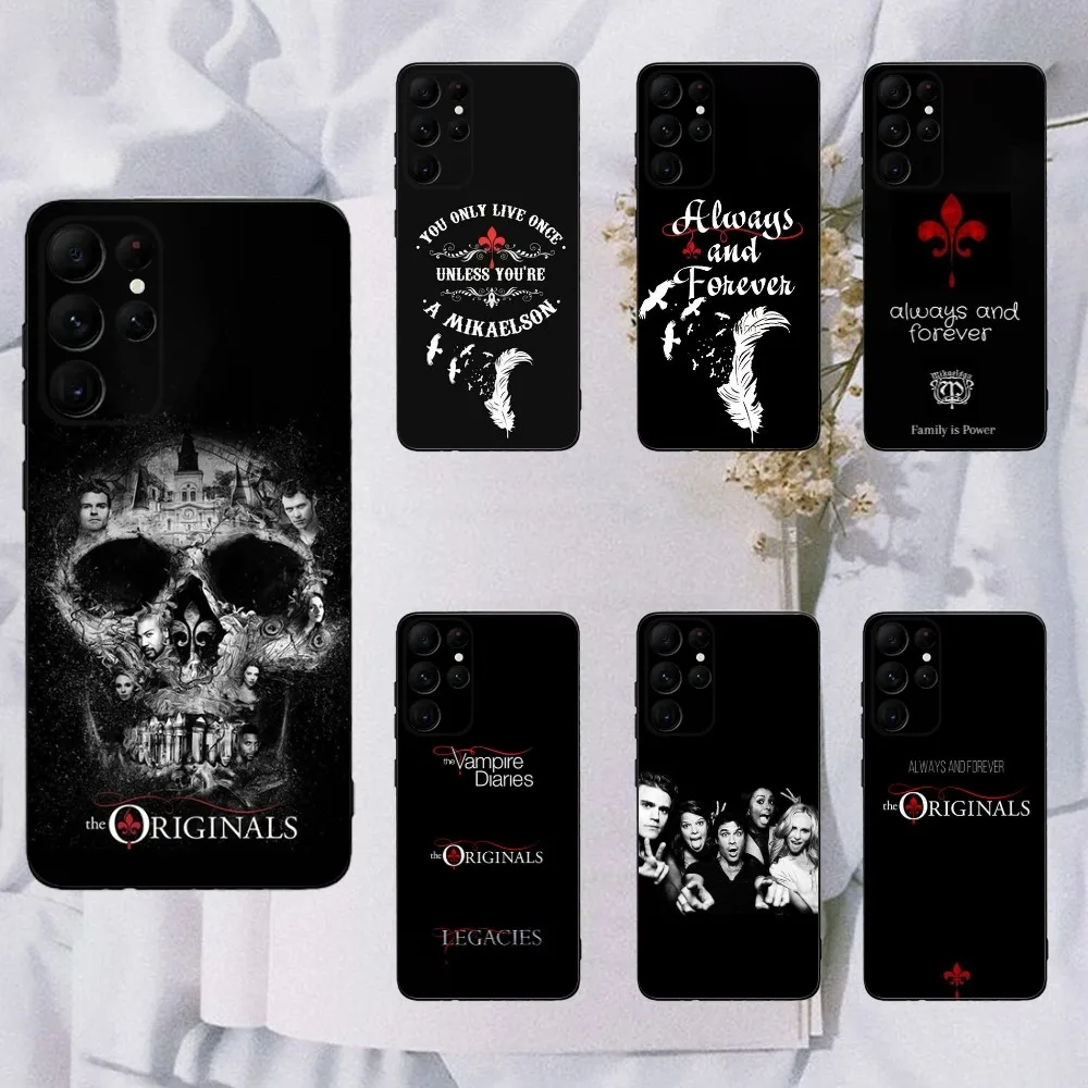 The Vampire Diaries forever Phone Case For Samsung Galaxy A20,A21s,A22,A31,A32,A52,A53,A72,73,A80,A91 Soft Black Cover