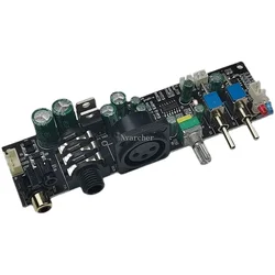 Nvarcher HIFI Mono Preamp Tone Amplifier Board Tweeter Bass Adjustment Volume Control For Home Audio Amplifiers