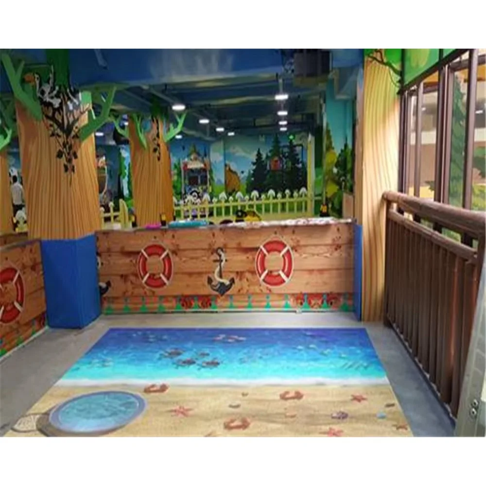 Leplay Children's Outdoor Interactive WUXGA 3LCD Floor Projection Pool Game Advertising Equipment Projector
