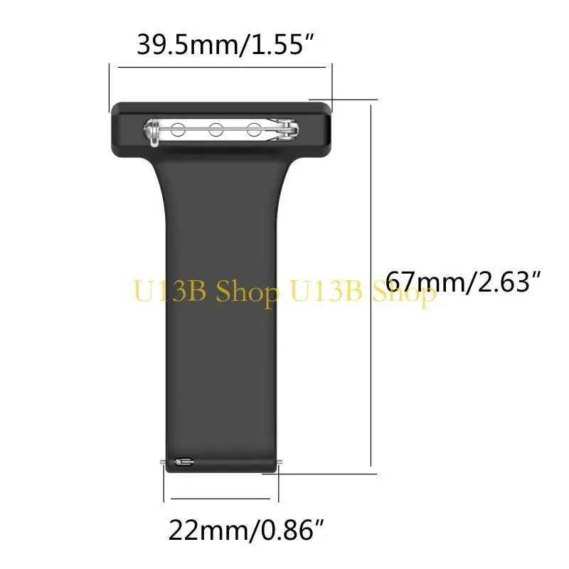 u13b لـ Vivoactive 4 clip-on for iwatch band حزام حزام ممرضة الطبيب #6