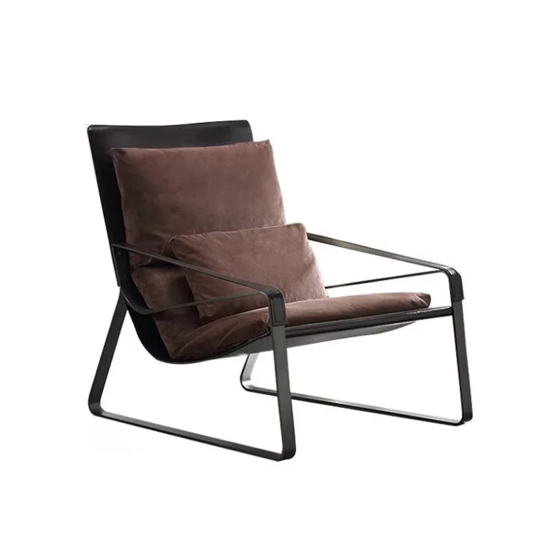 Industrial Furniture Antique Design Lounge Chair Metal Frame Chair