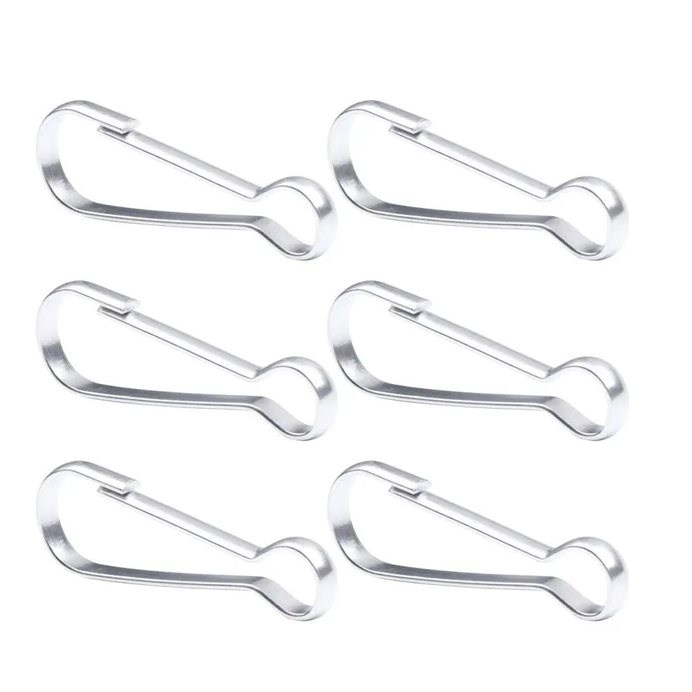 15Pcs Stainless Steel Flagpole Snap Hooks 50Mm Heavy Duty Weather Resistant Flag Clips for Grommeted Flags Outdoor Halyard