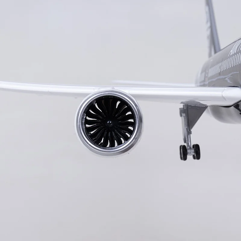 1:85 Schaal 47Cm B787 Vliegtuigen Nieuw-Zeeland Airlines Model Met Licht En Wiel Landingsgestel Diecast Hars Vliegtuig Speelgoed Collectie Geschenken