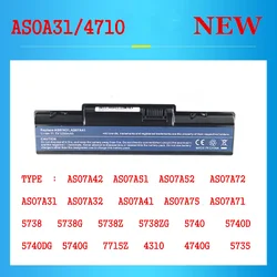 AS07A31 노트북 배터리 ACER Aspire 5735 5735Z 5735Z 5737Z 5738 5738G 5738Z 5738ZG 5740 5740DG 5740G 5740G