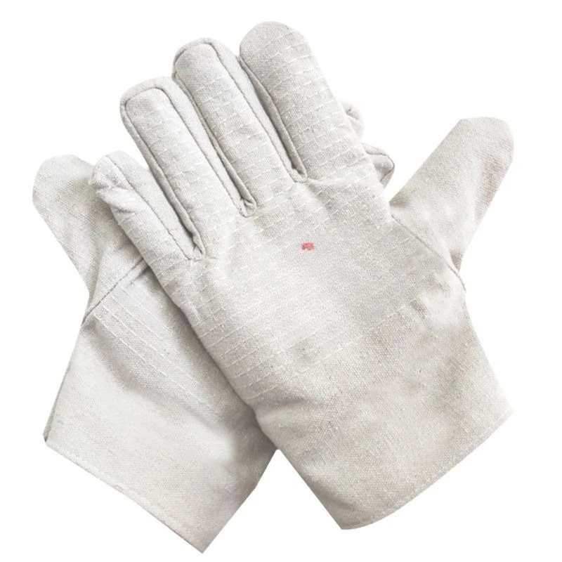 Labor insurance canvas gloves, labor insurance gloves wear-resistant and durable rubber