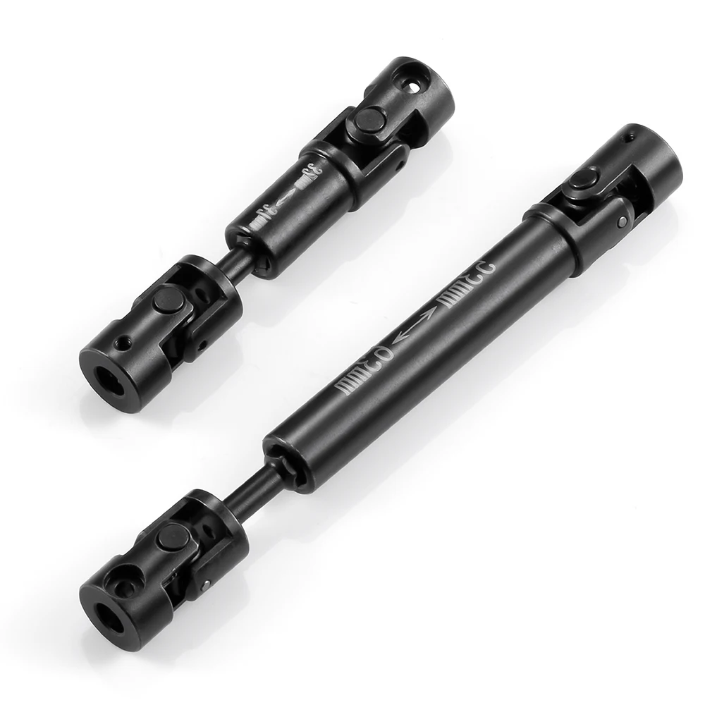 MIBIDAO Metal Front Bumper Mount Rear Body Shell Support Bracket /Drive Shaft for Axial SCX24 GX470 1/24 RC Crawler Car Parts