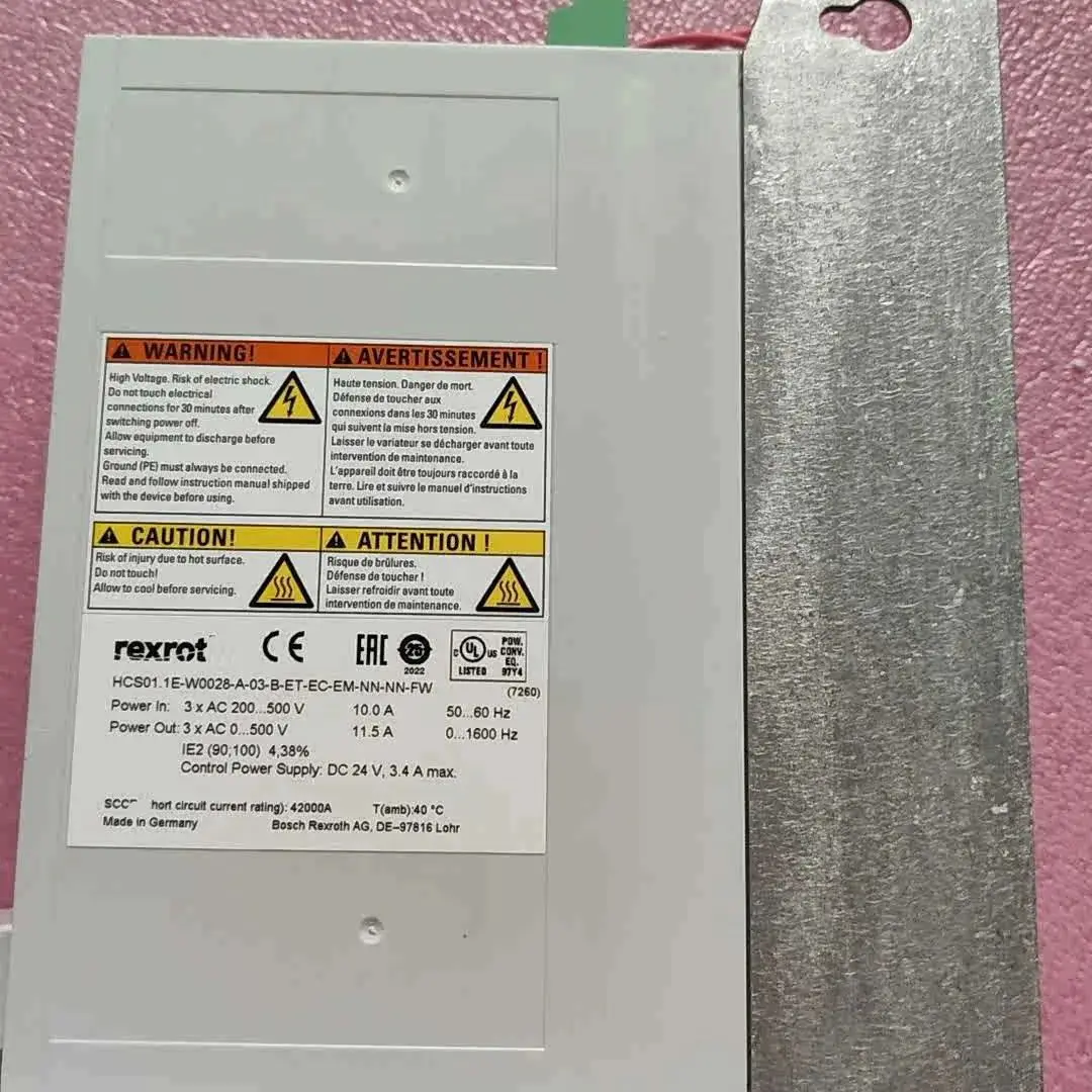 Servo Drive HCS01.1E-W0028-A-03-B-ET-EC-EM-NN-NN-FW para Rexroth