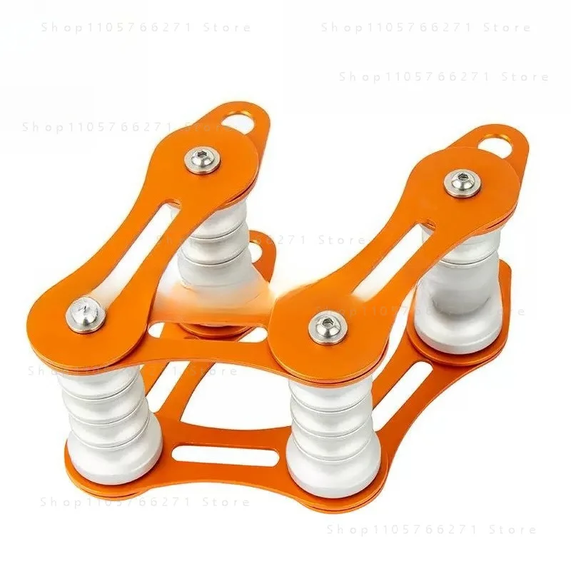 High-altitude Climbing Rope Protector, Wear-resistant Rope Cover Corner Guard,  Load-bearing Safety Rope Equipment