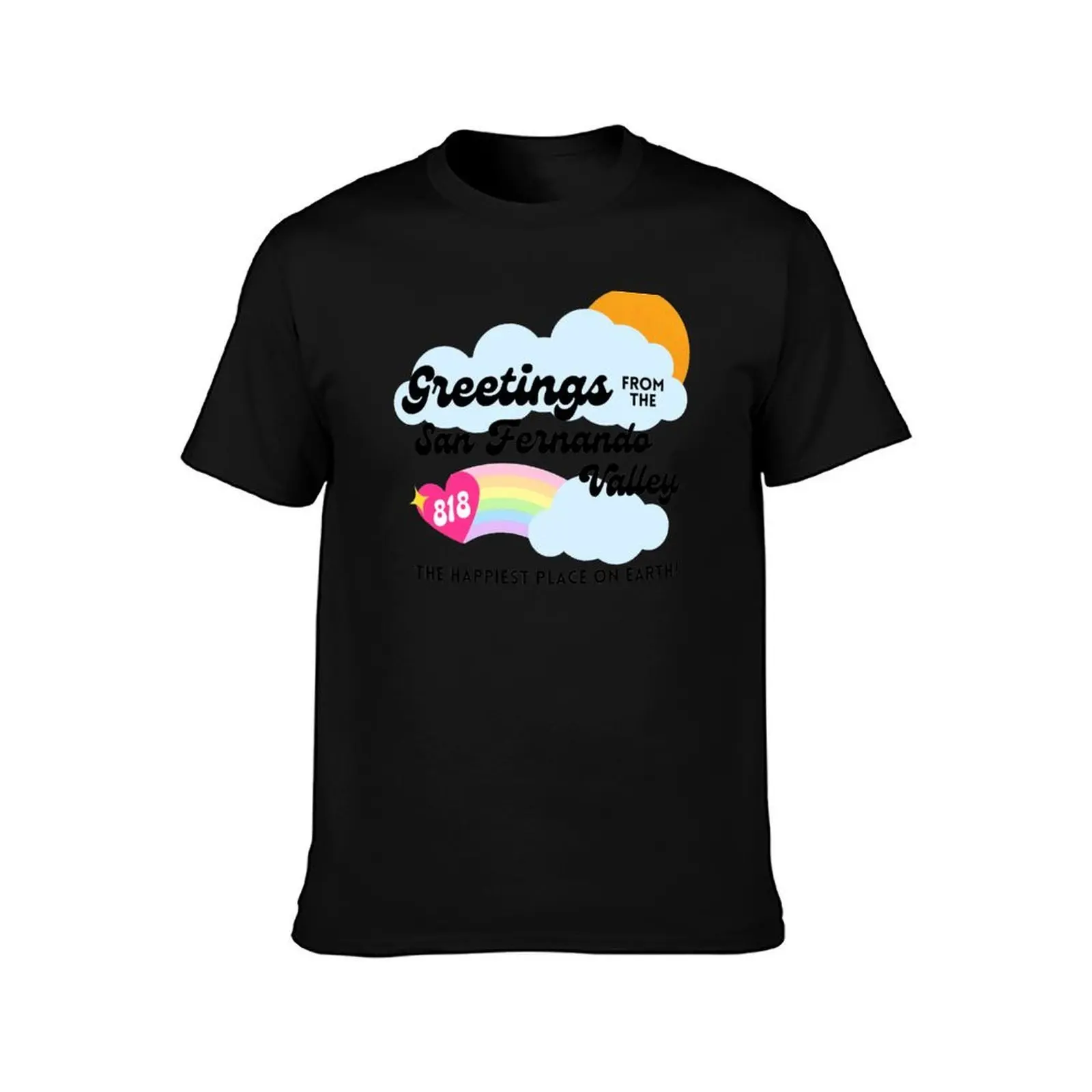 Greetings From the San Fernando Valley Valley T-Shirt, Summer Casual Cotton Tee, Oversized Streetwear Tops, Unisex Men Women