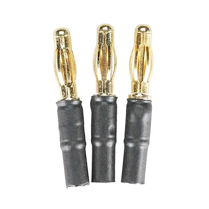 

2/3 Pcs 3.5mm Female Banana Connector to 4.0mm male Bullet Banana Connector Plug No Wire Adapter for RC ESC Motor Charger