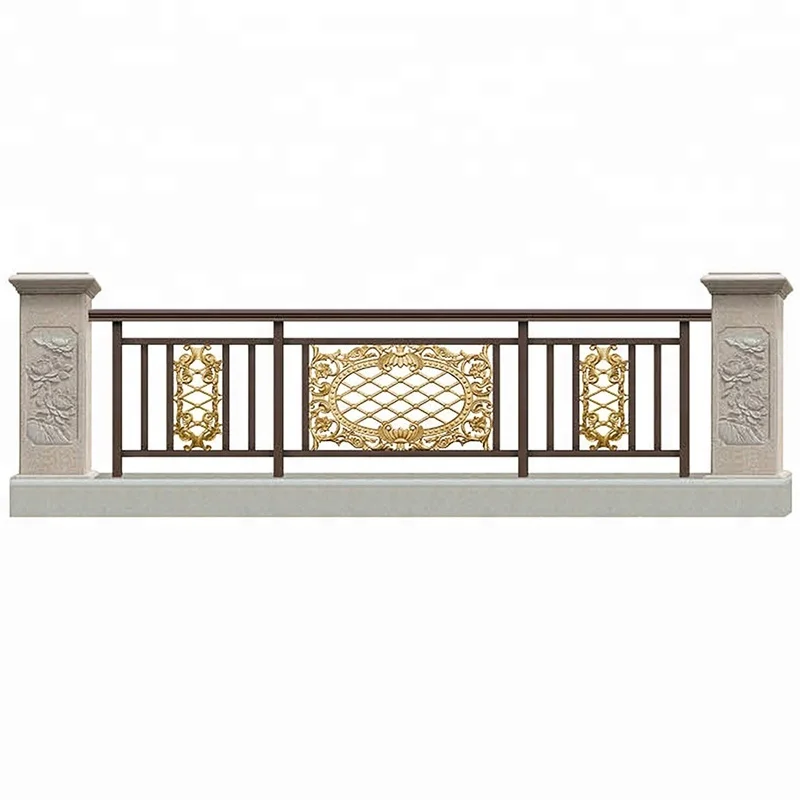 تخصيص سلامة منزل شرفة درابزين تصاميم الدرابزين الألومنيوم في الهواء الطلق