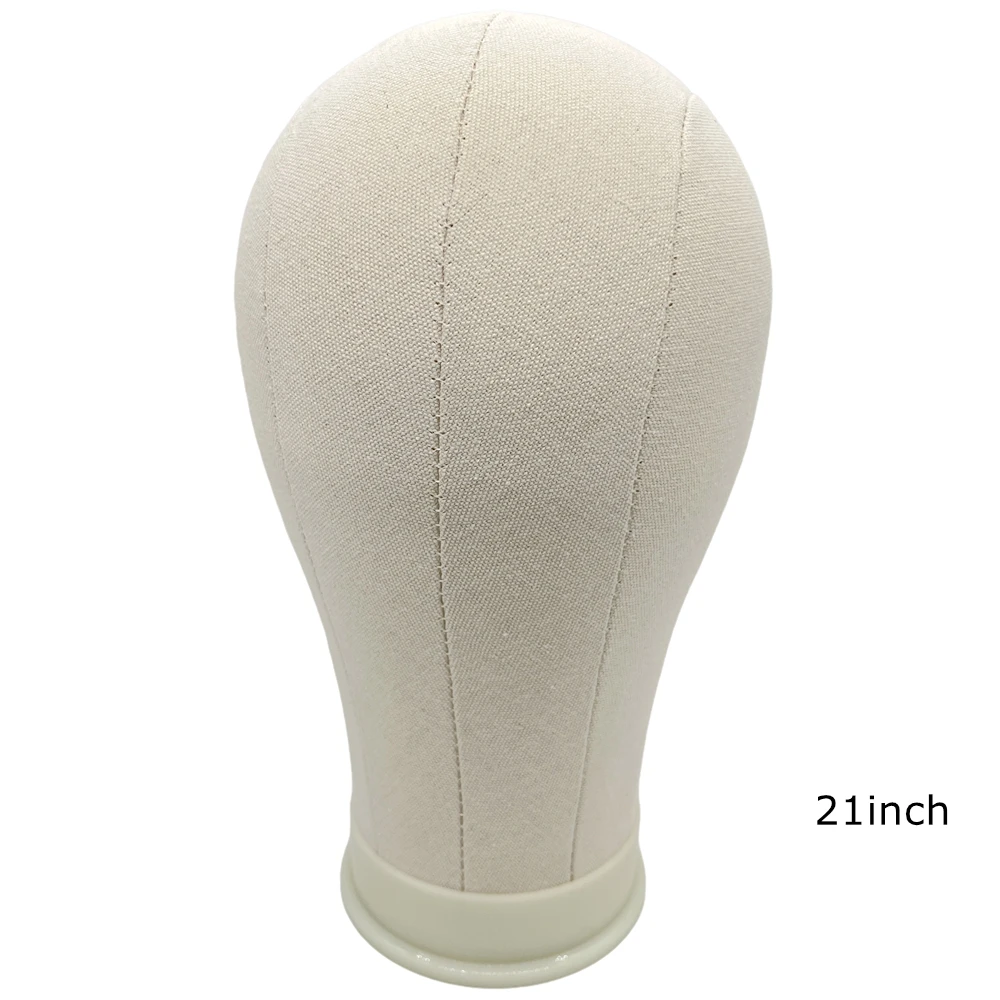 Canvas Block Head Training Mannequin wig Head Display Styling Mannequin Manikin Head Wig Stand wig head Stand