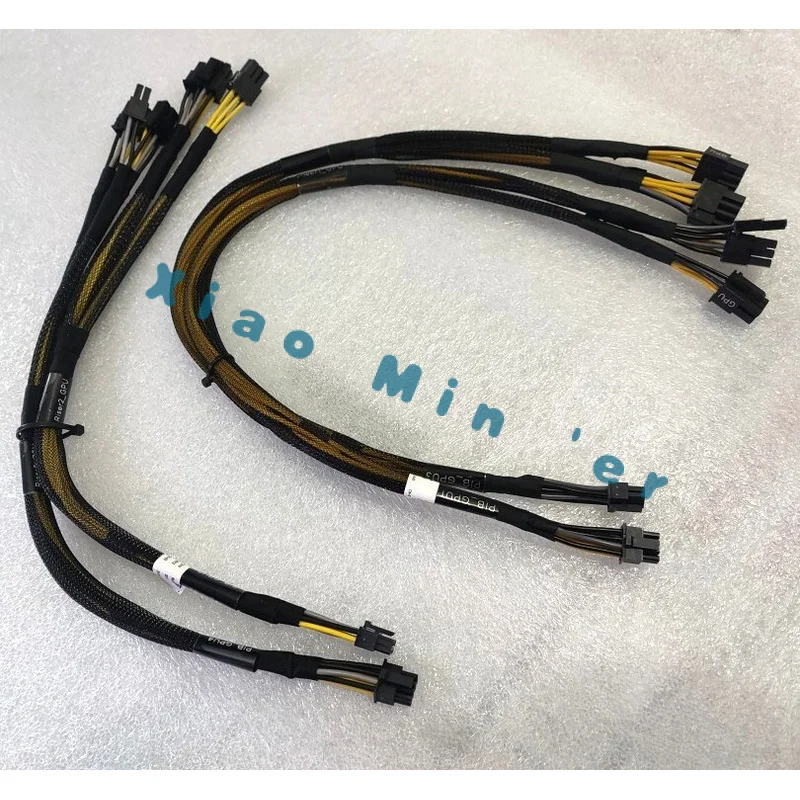 

New for Dell PowerEdge r940xa riser1 riser2 dual GPU power cable c4v6g dmpc0.mm