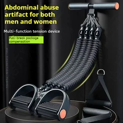 Pedal Tension Rope Back Abdominal Waist Strength Training Pull Rope Gym Equipment Hand expander