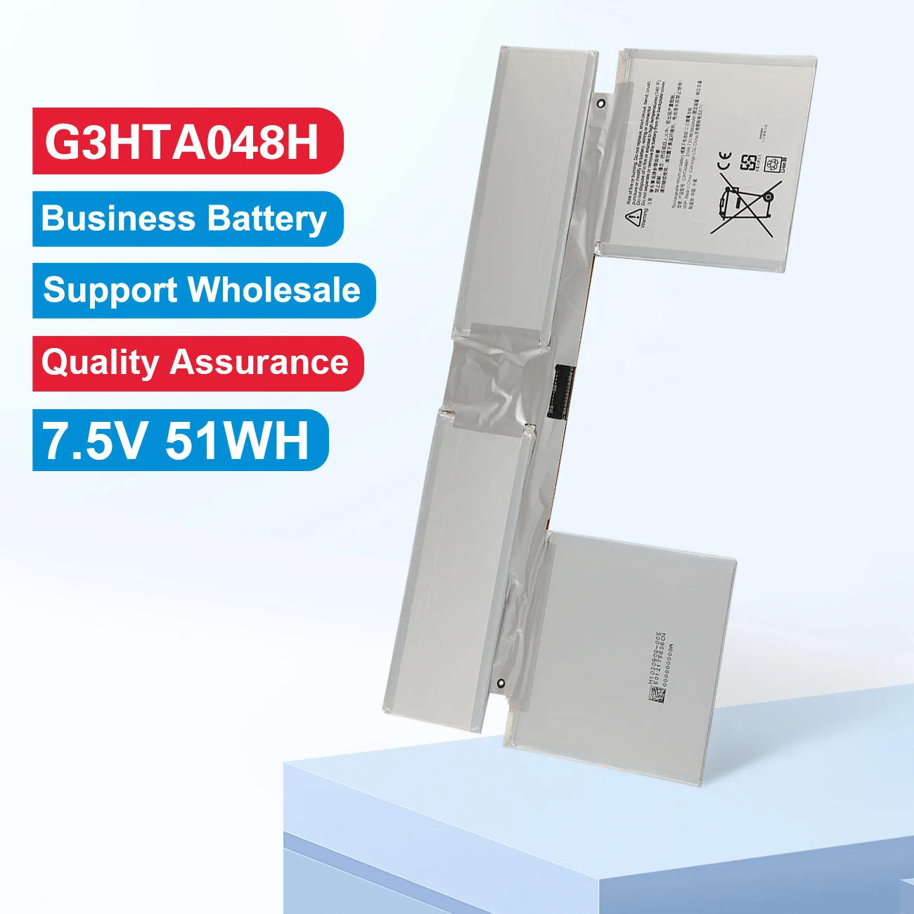 

Kingsener G3HTA048H Keyboard Battery For Microsoft Surface Book 2 Gen 13.5" inch 1832 1834 Keyboard base