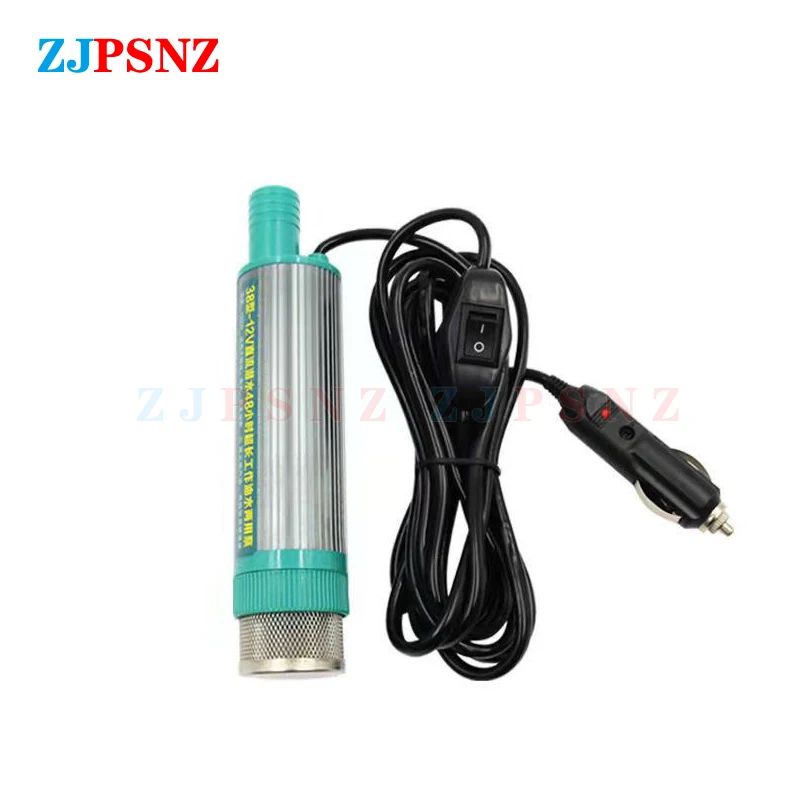 38mm 12V 24V Tragbare Mini Elektrische Auto Pumpe Zum Pumpen Diesel Öl Wasser Transfer Pumpe Camping Angeln tauchpumpe 30L/min – Detail 21