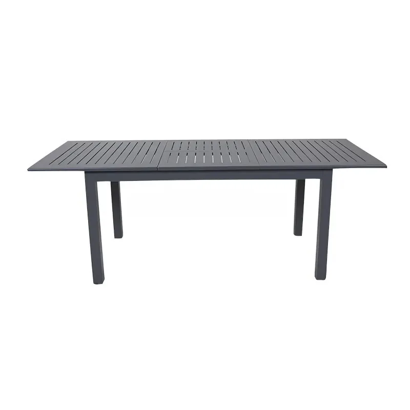 Outdoor table Patio Open-air garden Aluminum stretch Extended table Balcony Simple external table