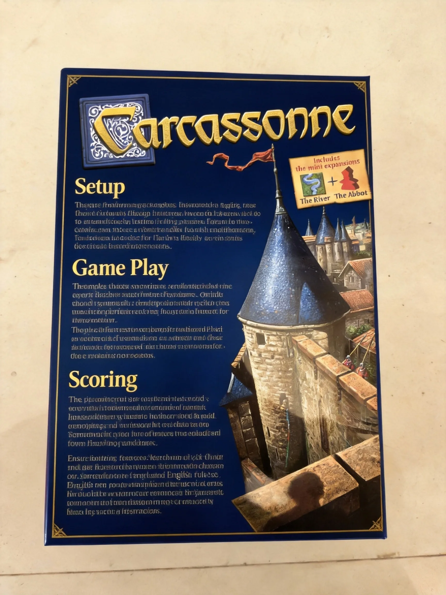 Carcassonne （English Edition） - Medieval Strategic Board Game for Family Game Nights, Build Your Kingdom
