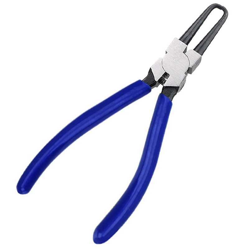 1 PCS Gasoline Pipe Removal Pliers Fuel Hose Joint Pliers Oil Pipe Separation Pliers Blue Joint Clamping Pliers