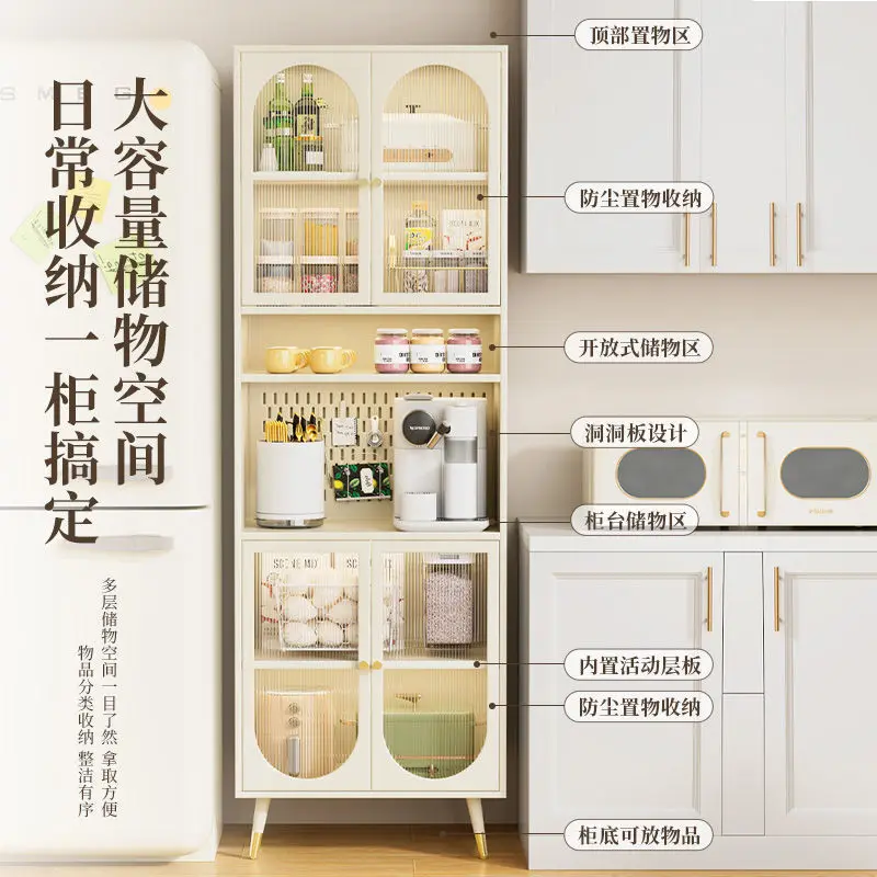 Steel sideboards, perforated panels, kitchen shelves, floor-to-ceiling storage cabinets, sandwich storage cabinets, microwave