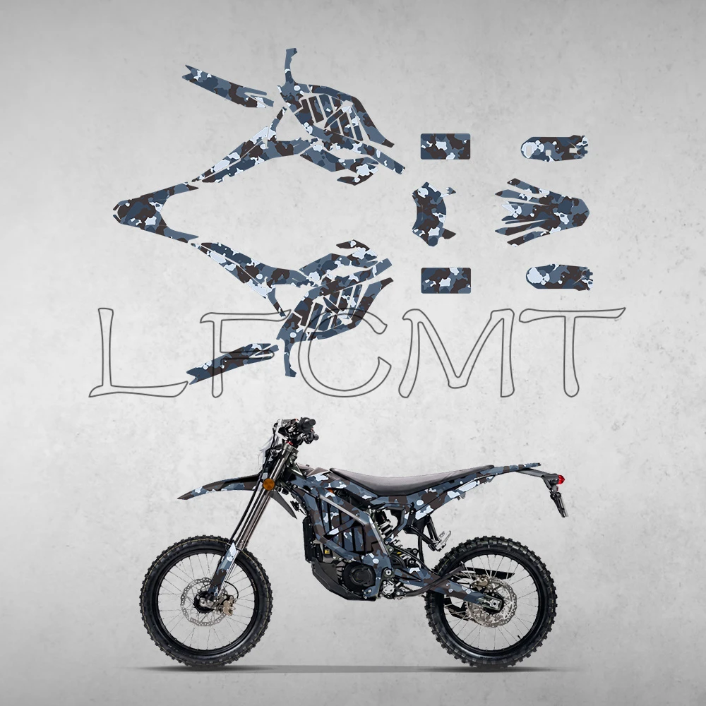 Motocross Graphics Kits Fit For SURRON ULTRA Bee Thickened Crystal Film 3D Film Dirt Bike Body Fairing Decor Protector Stickers
