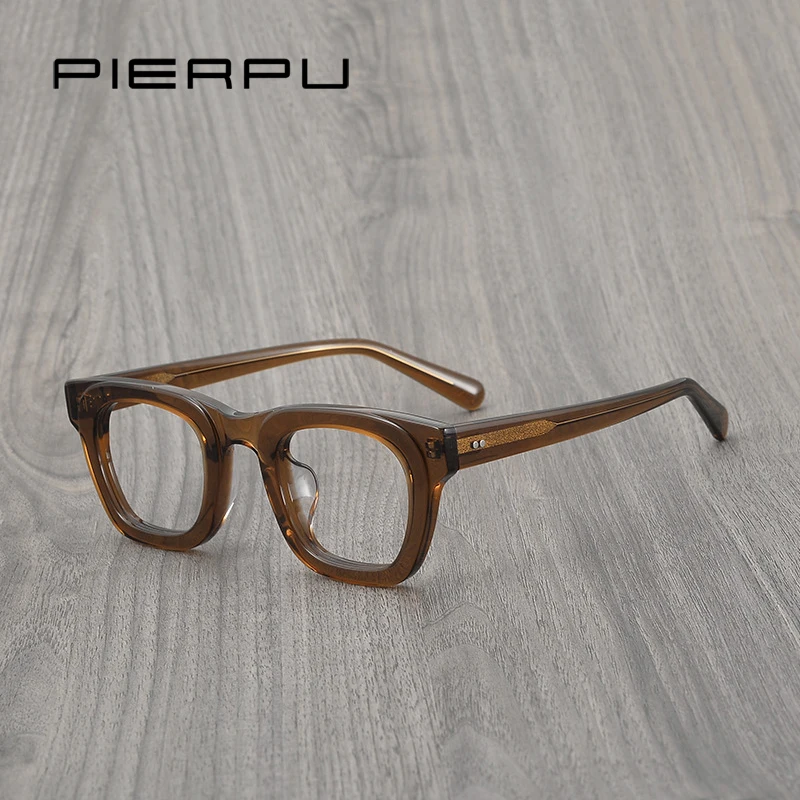 

New Fashion Korean EyeGlasses Men Women Square Cat Eye Eyewear Acetate Eyeglasses Frame Reading Myopia Prescription Glasses