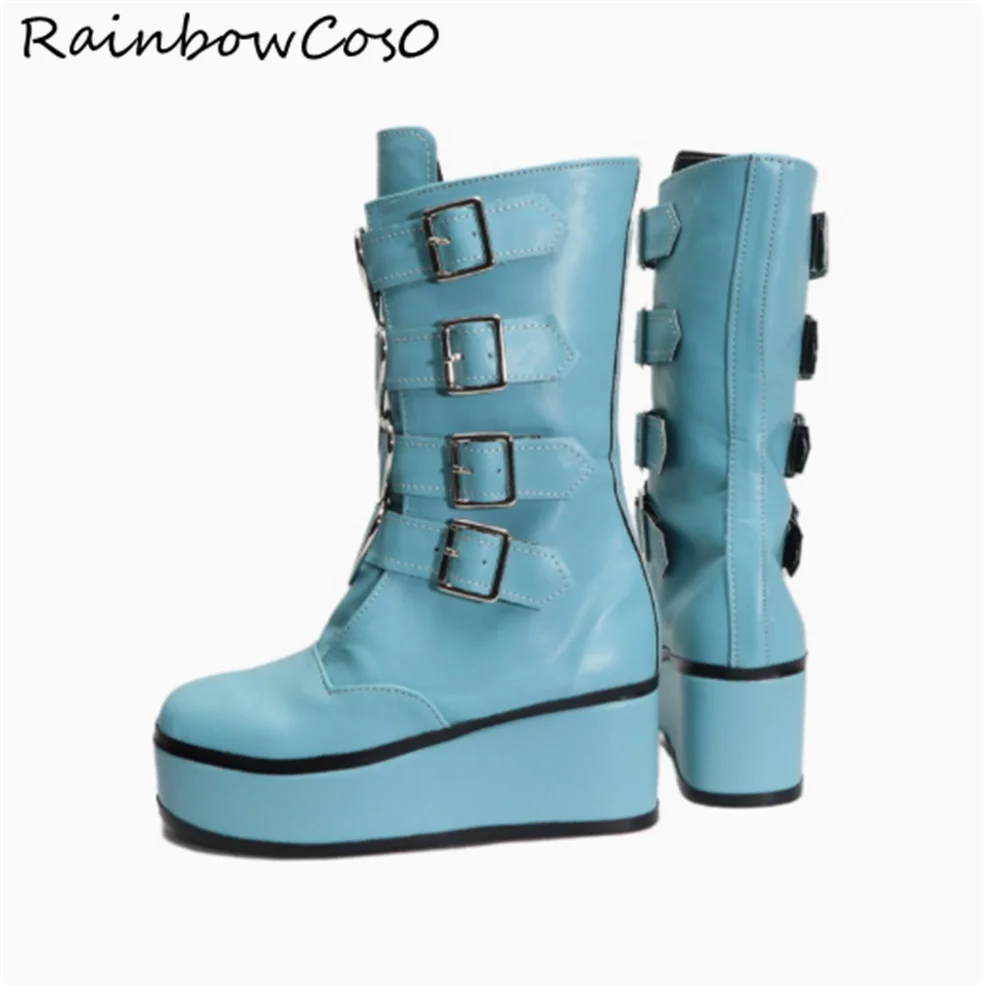 Shiranami Ramune Virtual YouTuber VTuber Cosplay Shoes Boots Game Anime Halloween Christmas RainbowCos0 W4418