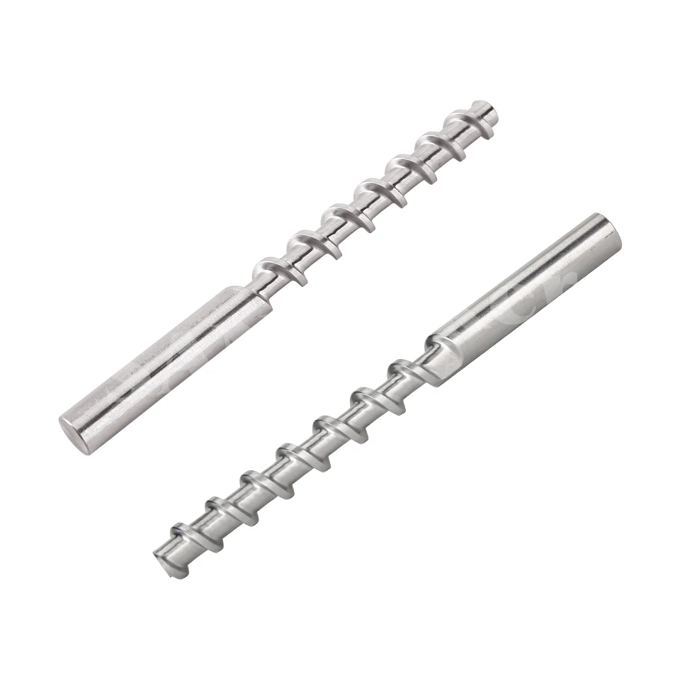 8MM x 82MM / 10x120MM Extruder Micro Screw Throat Feed Rod Feed Rod Ceramic Mud Powder 3D Printer Accessories