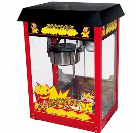 

Hot Sale Commercial Popcorn Maker Machine Stainless Steel Industrial Pop Corn Machines With Cart
