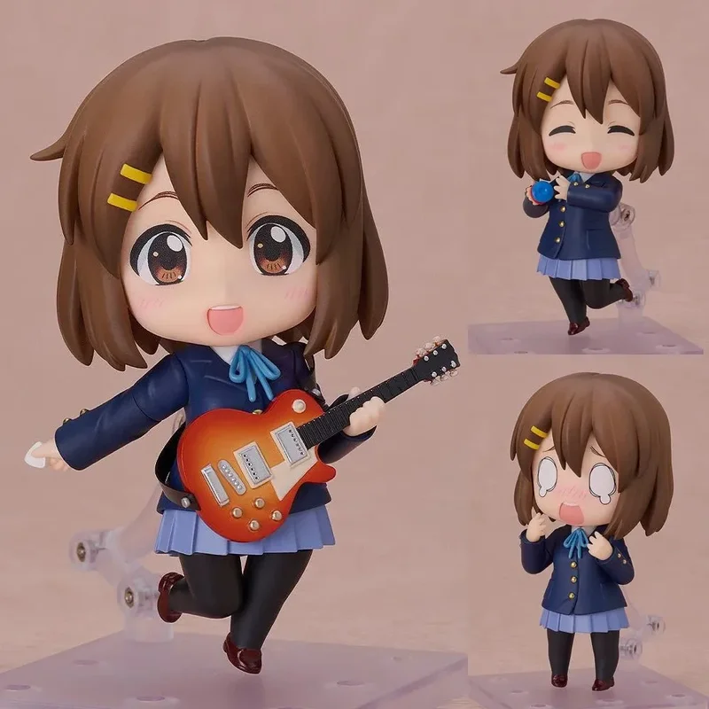 Figura de Acción Nendoroid 2900 de Hirasawa Yui del Anime K-ON, Versión Q, Adorno para Coche, Coleccionable, Decoración de Escritorio, Muñeca, Juguete de Moda, Regalo