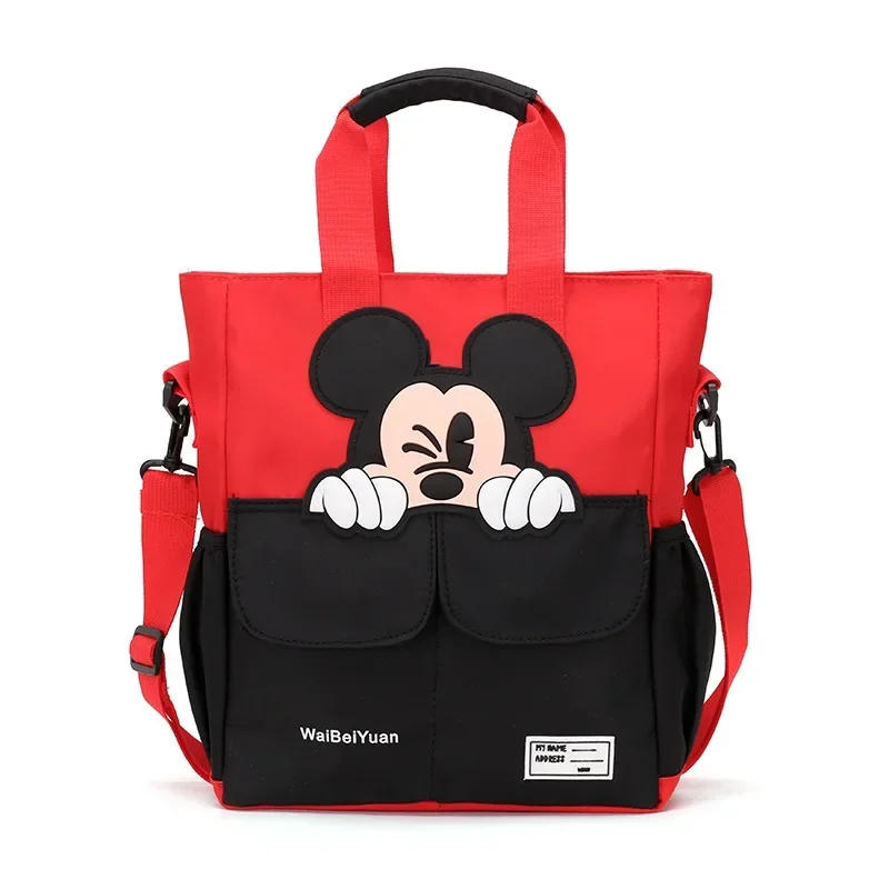 

Disney Mickey Mouse Cartoon Tote Tutorial Large Capacity Shoulder Cross Body Bag Minnie New Oxford children messenger