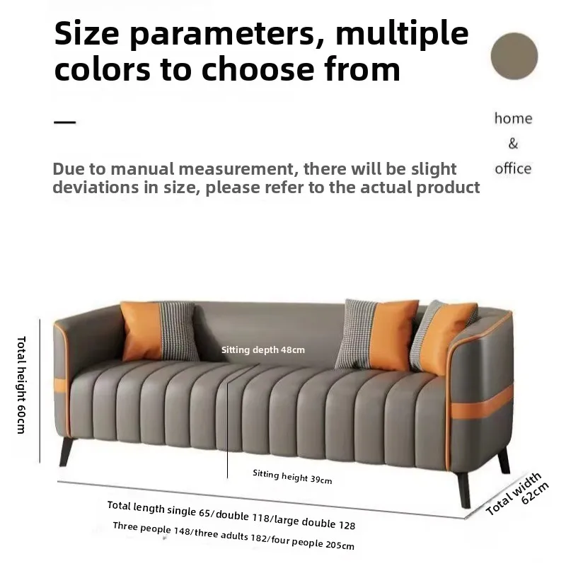 b15 sofa small apartment office clothing store lounge area reception sofa living room