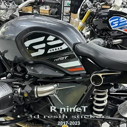 Motorcycle Accessories 3D Epoxy Resin Sticker Protection Kit for BMW R NineT Urban GS 2017-2024