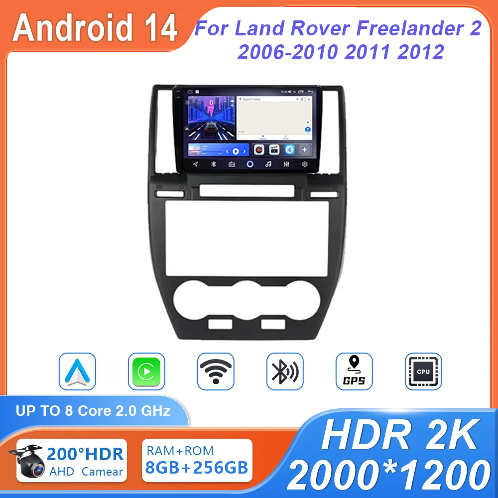

Android Car Radio For Land Rover Freelander 2 2006-2010 2011 Multimedia Player Stereo GPS Navigation Car Carplay No 2din DVD