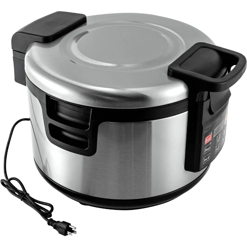 Ristorante commerciale scaldariso da 95 tazze 19 litri 110 V 110 W, scaldariso resistente in acciaio inossidabile con controllo della temperatura