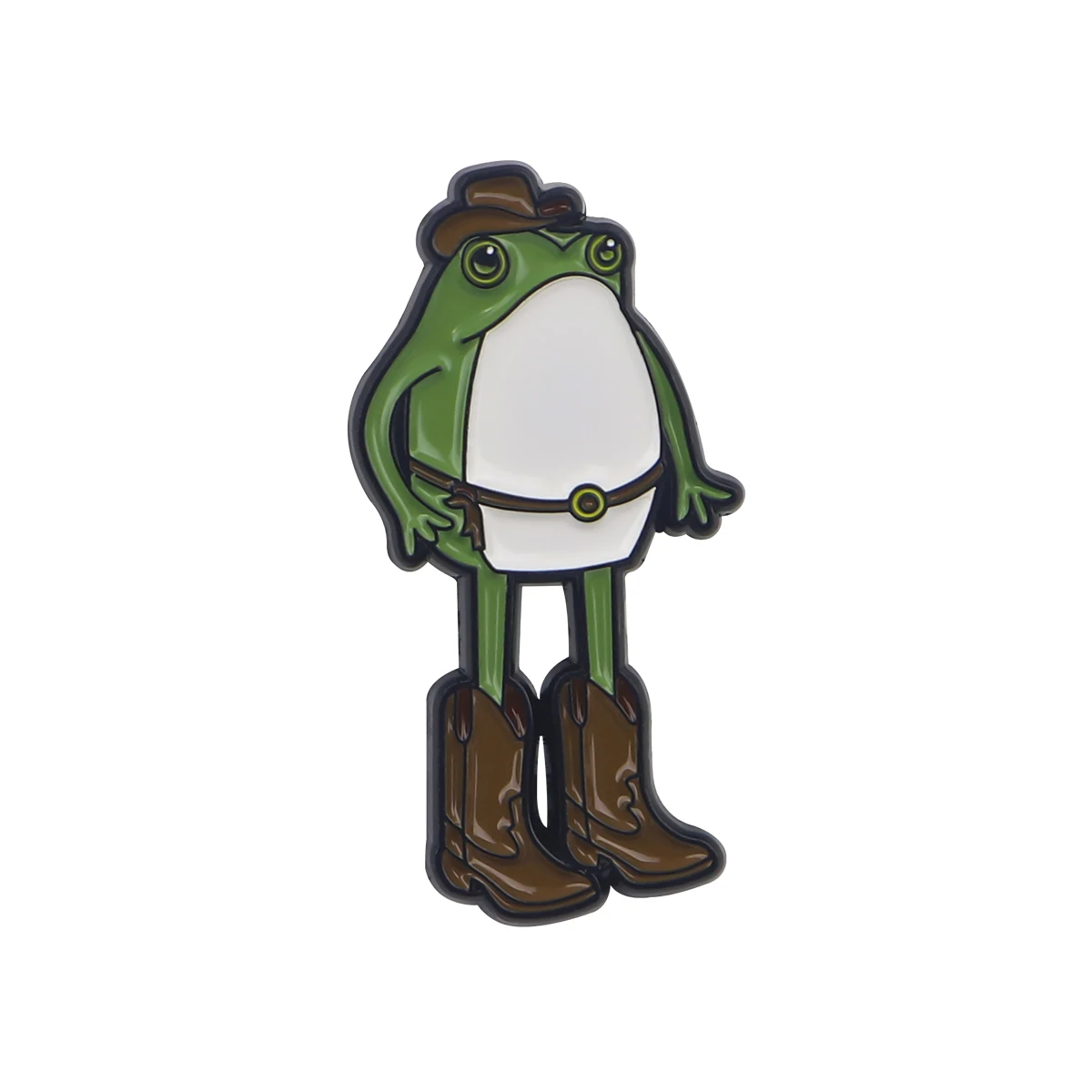 Frog Treasure Chest Pins para Mochilas, Lapel Pins, Badges on Clothes, Esmalte Pin, Acessórios de Jóias, Broches para Briefcase Gift