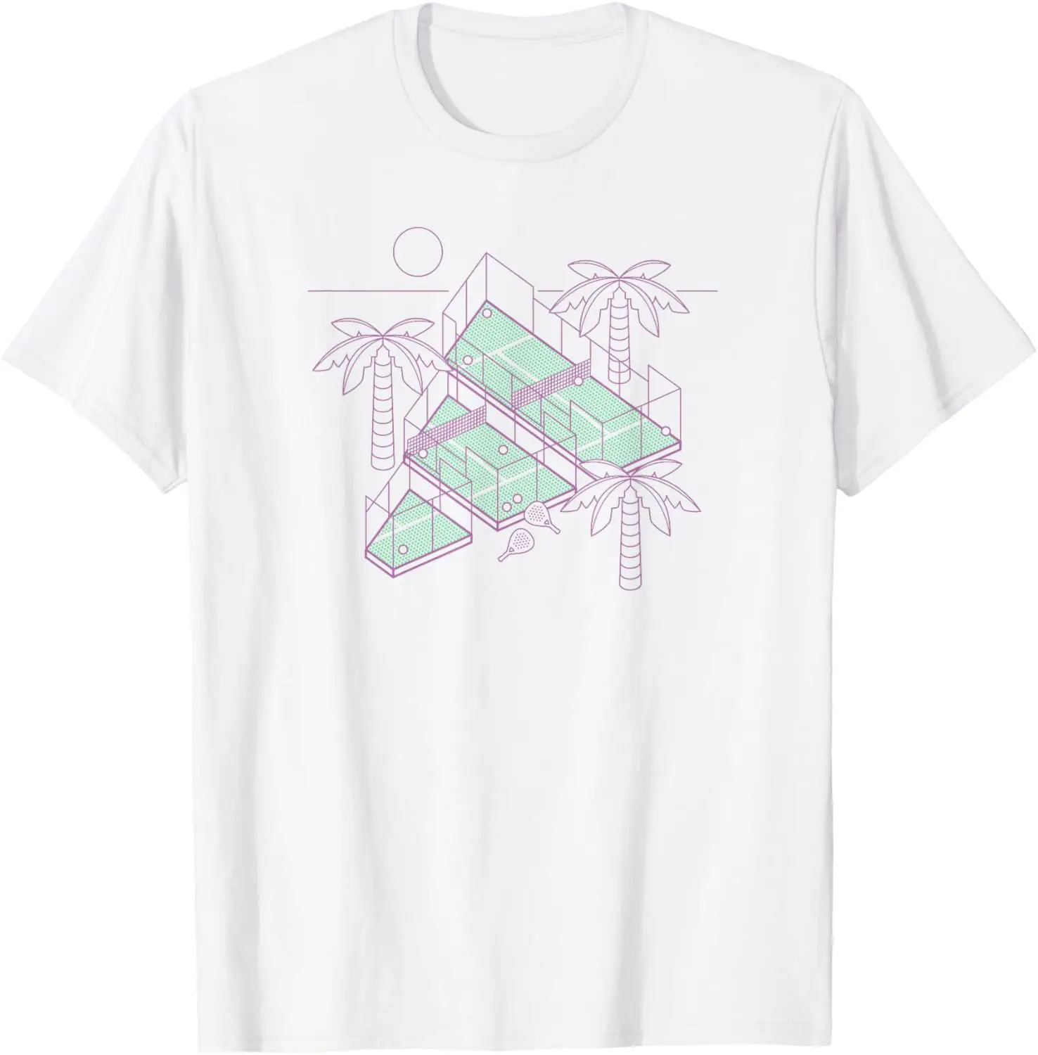 Badge of Sport Tennis Padel Logo Graphic T-Shirt Unisex Summer Streetwear Tops Customizable Couple Camiseta Hombre