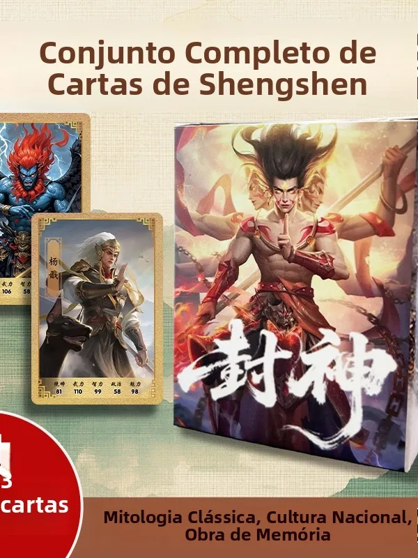 classic-card-set-143-historical-educational-literature-cards-shen-gong-wu-jie-characters-double-sided-glossy-finish-collectible