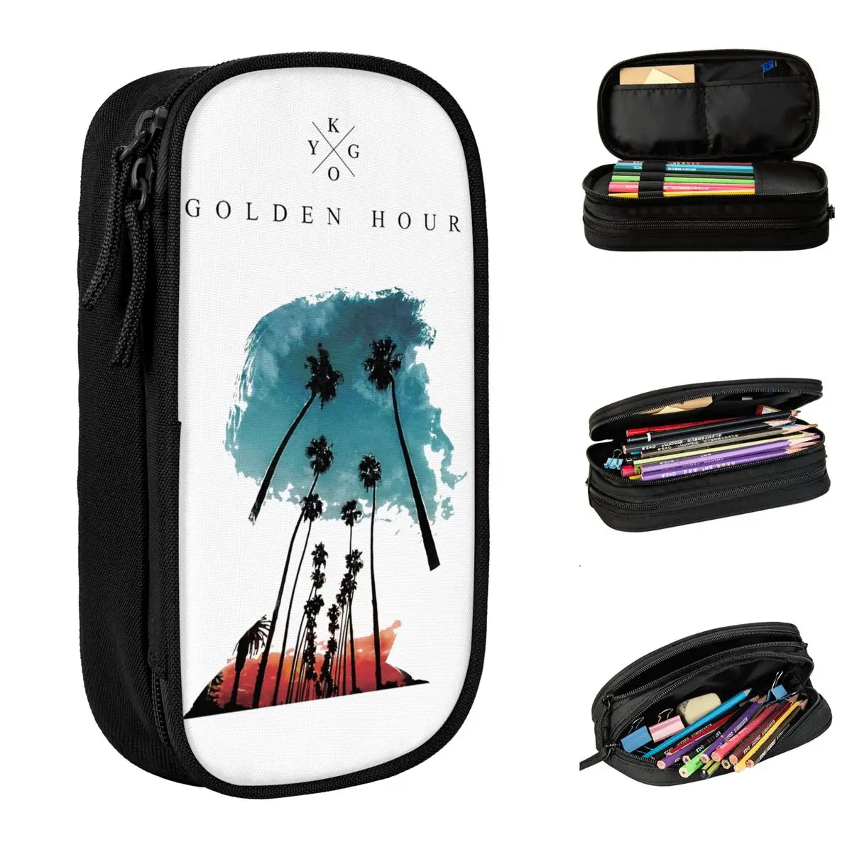 World Tour 2024 Kygo Accessories Pencil Case Large-capacity For School Pencil Box Amazing Gift