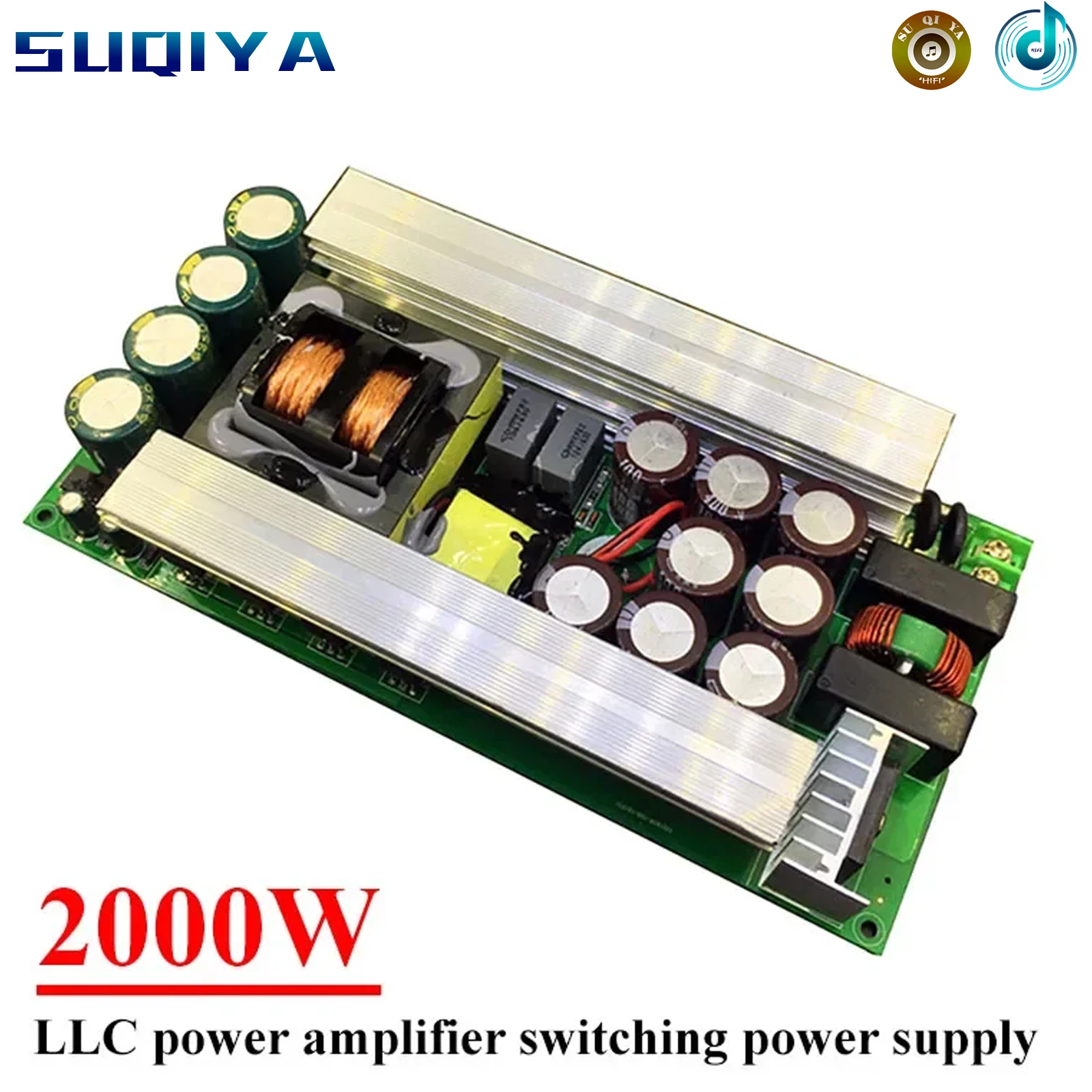 2000W LLC Switch Power Board Amplifier Power Supply Board Dual Output Voltage ±50v To ±120v AC220v-240v for Diy Audio Amplifier