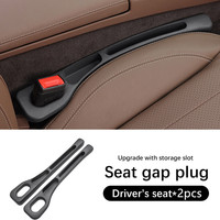 2Pcs Car Seat Gap Filler Between Seats For Jaguar XF XE XJ XEL XJR XFR XJS XJLF-Pace Scissors Guitar S X F Type XFL