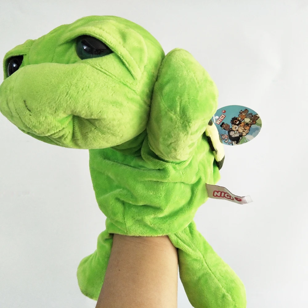 Weiches gefülltes Geschenk Kinder Plüschtier Handpuppe Spielzeug Geschenk Schildkröte
