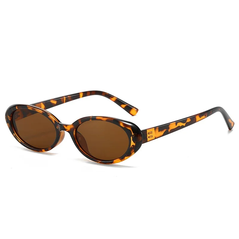 Small Oval Sunglasses for Women's Vintage Design Sun Glasses Shades Female Sexy Retro Punk Men Sunglass Outdoor Trendy Eyewear image 5