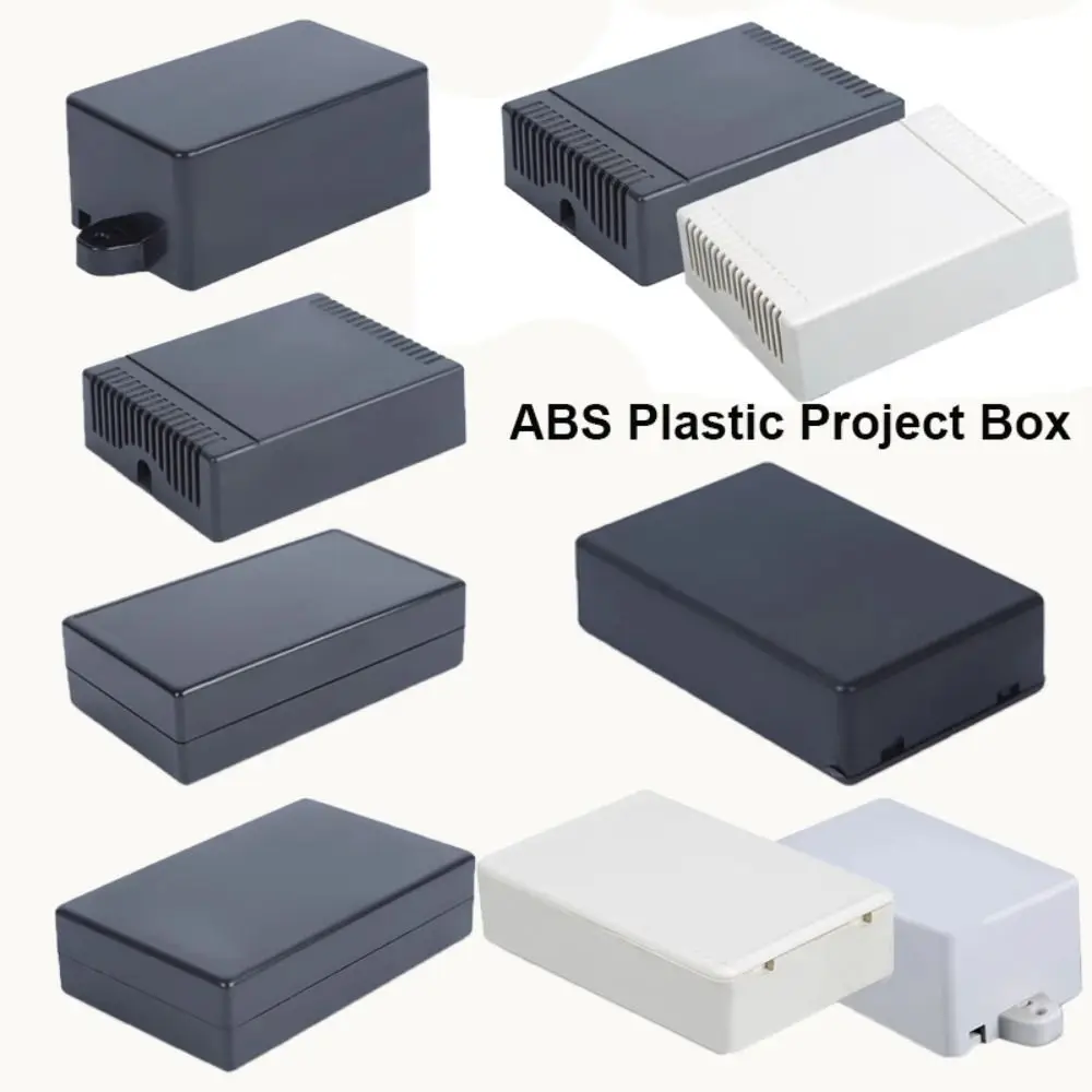 

Водонепроницаемые коробки для корпуса проектов, АБС-пластик, 10-й стильный футляр для хранения, белый, черный корпус, чехол для инструментов, электронные принадлежности