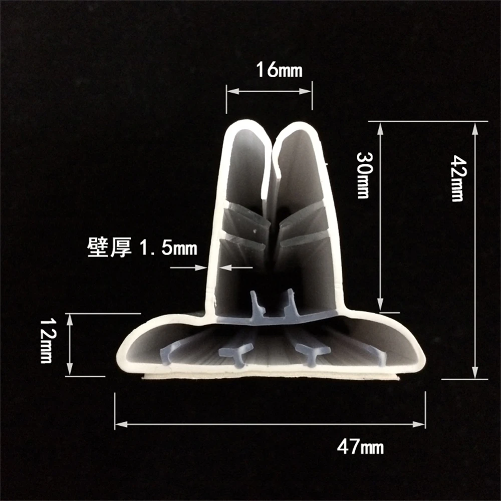 

Large Ktboard Advertising Clip Soft Tooth Sign Board Gripper Shelf Crossbeam Poster Snap Base Magnetic Label Holder