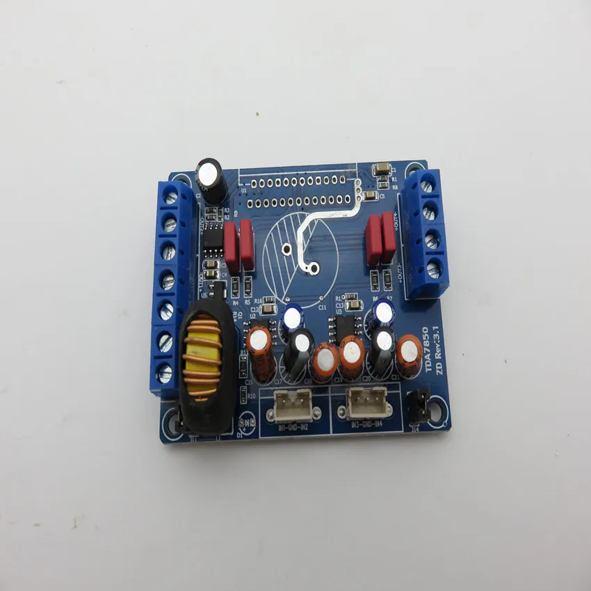 TDA7388 Peningkatan 7850 Papan Amplifier Audio Mobil Modifikasi Navigasi Kepala CD DIY