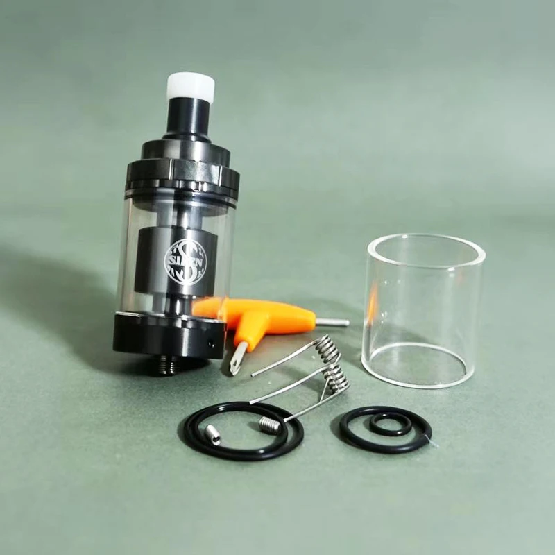 DIY Siren V2 GTA MTL RTA 22mm/24mm Yeniden İnşa Edilebilir Tank rta 2ml/4.5ml Hava Akışı Ayarlı Atomizer rta tank VS Dead Rabbit Solo V4 5