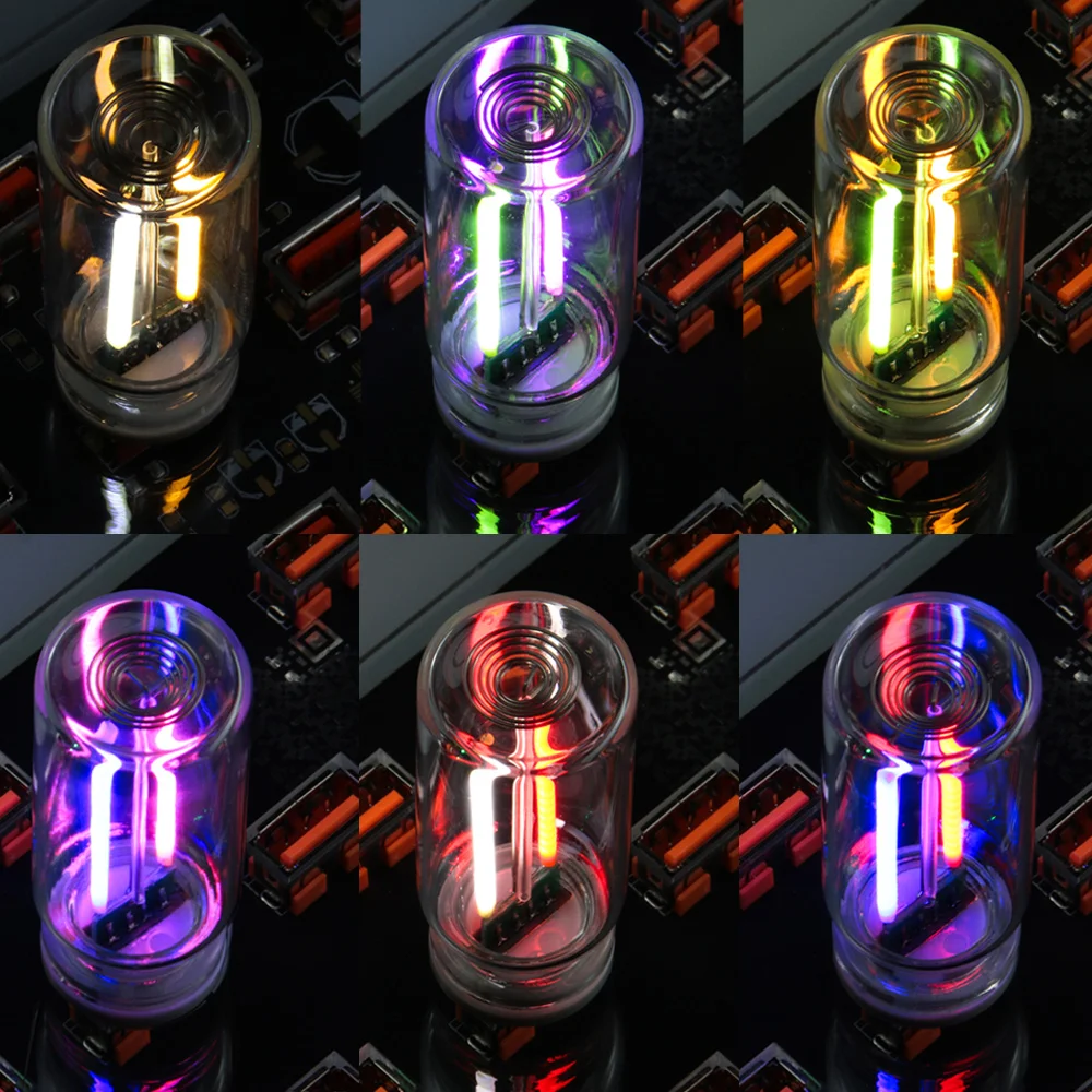 2 Color LED Filament Bedroom Night Decoration USB Car LED Light Touch Control Atmosphere Lights Bulb Incandescent Lamp
