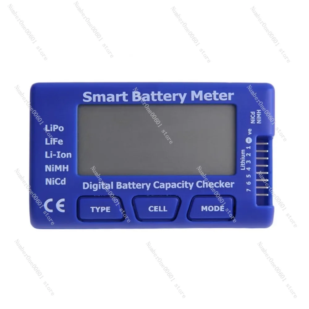 Upgraded 5-in-1 1-7S Multi-Function Model Aircraft Model Battery Electric Quantity Tester Electric Display Voltage Display